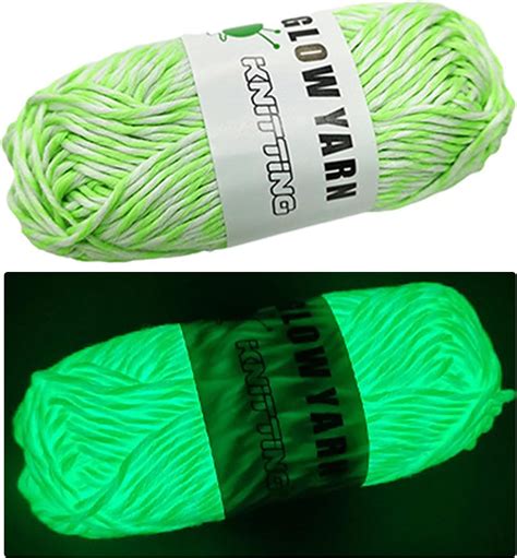 Amazon Glow In The Dark Yarn For Crochet Glow In The Dark Hand