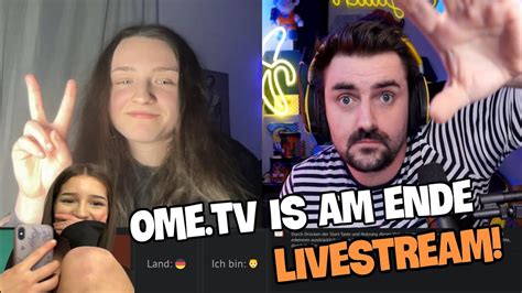 Ometv Livestream Ome Tv Live Ometv Ist Am Ende Youtube