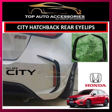 Honda City Hatchback Rear Bumper Canard Rear Bumper Eyelips