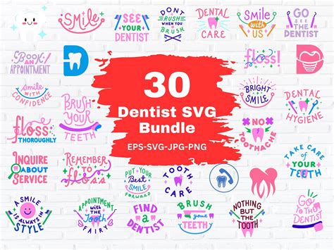 Dental Svg Bundle Dental Svg Dentist Svg Dental Squad Svg Tooth Svg