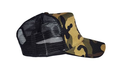 Black On Green Camo Trucker Cap SOG Supremacy Of God