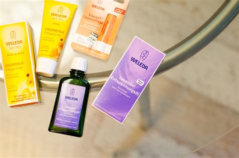 Weleda Бальзам для губ Everon, Детский крем с календулой и Лавандовое ...