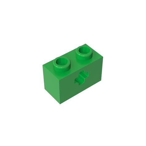 Technic Brick X With Axle Hole Type Opening And Bottom Pin