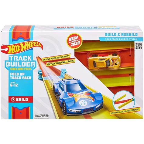 Mattel Hot Wheels Track Builder Fold Up Track Pack Βασικά Εξαρτήματα Πίστας GLC GLC Toys
