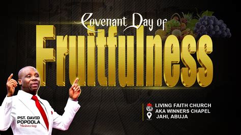 COVENANT DAY OF FRUITFULNESS 3RD SERVICE 13TH AUGUST 2023 LFC