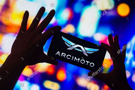 This Photo Illustration Arcimoto Logo Displayed Editorial Stock Photo ...