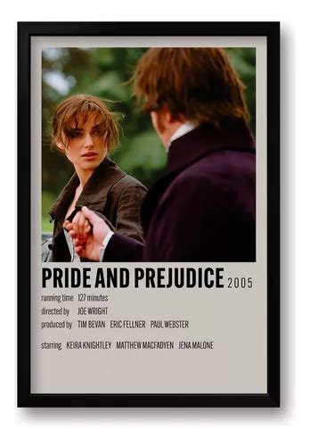 Quadro Orgulho E Preconceito Pride And Prejudice X Cm