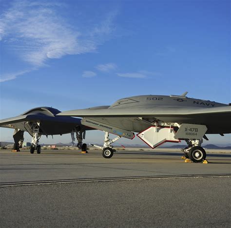 Northrop Grumman X 47b Ucas Unmanned Combat Air System A Photo On