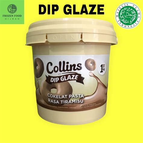 Jual COLLINS DIP GLAZE TIRAMISU 1Kg Shopee Indonesia