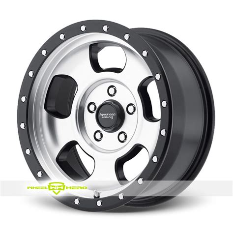 American Racing AR969 Ansen Off Road Machined Black Wheels For Sale