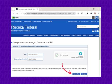 Como Consultar O Cpf Para Emitir O Comprovante De Situação🛡 Explore O