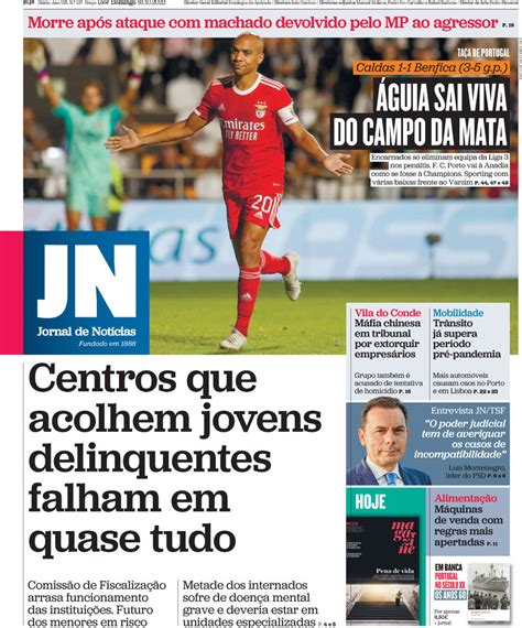 Capa Jornal De Not Cias Outubro Capasjornais Pt