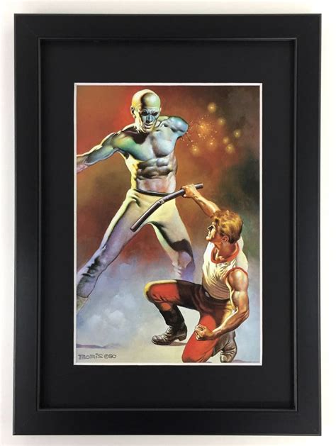 Boris Vallejo Framed Art Flash Gordon Pulp Sci Fi Fantasy Etsy