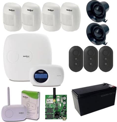 Kit Central De Alarme Intelbras Amt 4010 Smart 12 Itens Mercado Livre