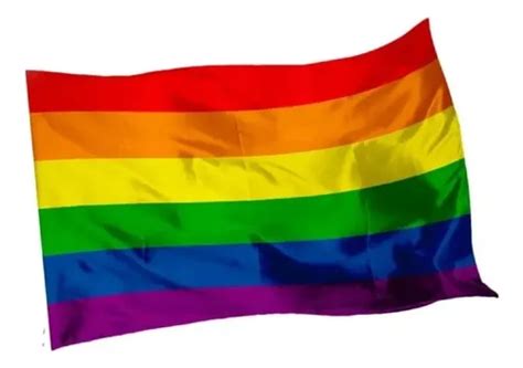 Bandera Lgbt Mtr X Mt Marcha Orgullo Gay Grande Exterior Cuotas Sin Inter S