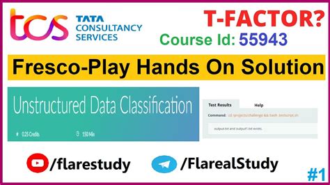 Unstructured Data Classification Hands On Frescoplay Complete Solution