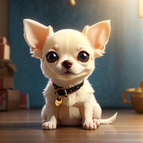 Premium Ai Image A Cute Chihuahua With Big Eyes