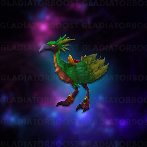 Elusive Emerald Hawkstrider Mount Boost Wow Buy At Gladiatorboost