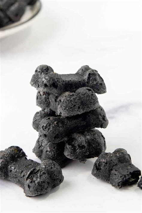 Easy Charcoal Dog Treats Recipe - Spoiled Hounds