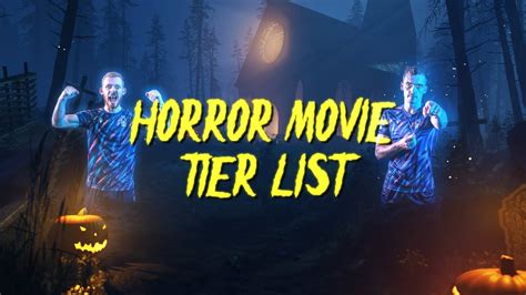 Halloween Special Horror Movie Tier List Lewis O Brien Harry