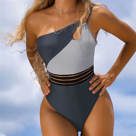 SEAOPEN Bikini Swimsuits For Women 2024 Women One Piece Swimsuits One