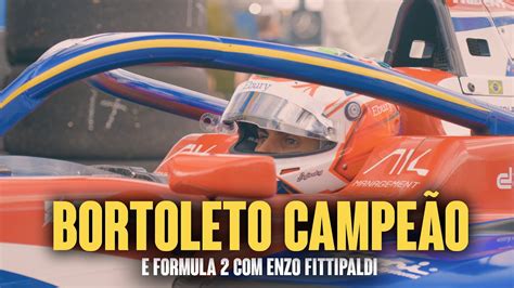 BASTIDORES de BORTOLETO Campeão e F2 Enzo FITTIPALDI em Monza YouTube