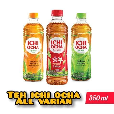 Jual Indofood Ichi Ocha Minuman Teh Hijau Ml Nuchan S Mart