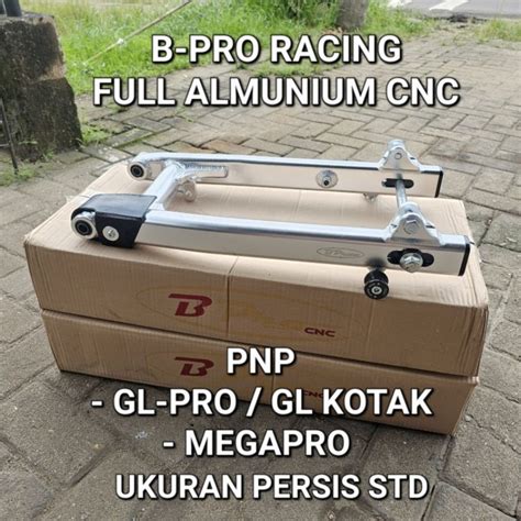 Jual Swing Arm Alumunium CNC BPRO B Pro Silver Harduse PNP GL PRO GL