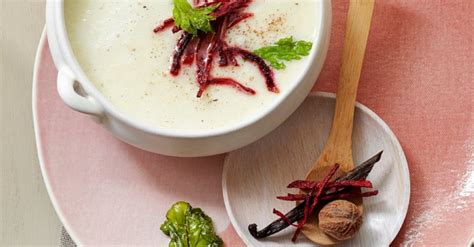 Salsify Soup with Beets and Vanilla recipe | Eat Smarter USA