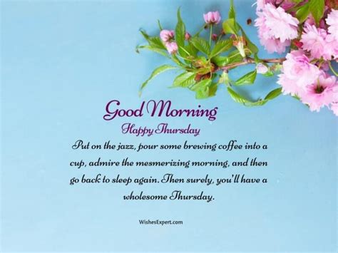 40 Refreshing Good Morning Thursday Wishes