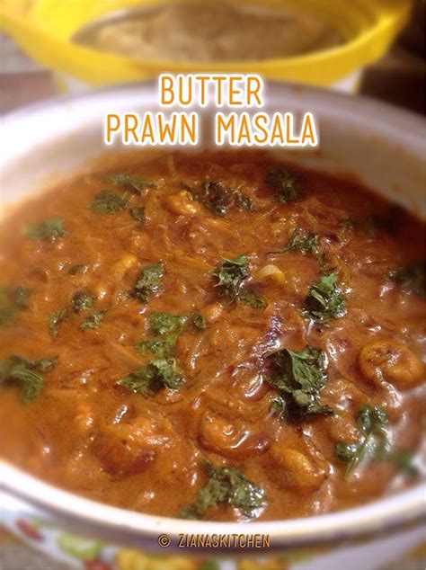 ZianasFoodArchive: Butter Prawn Masala