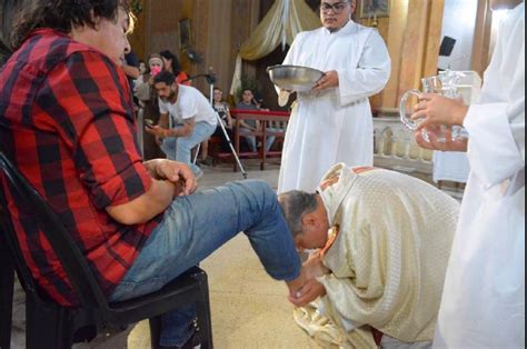 Fotos Celebran El Jueves Santo Con El Tradicional Lavado De Pies En