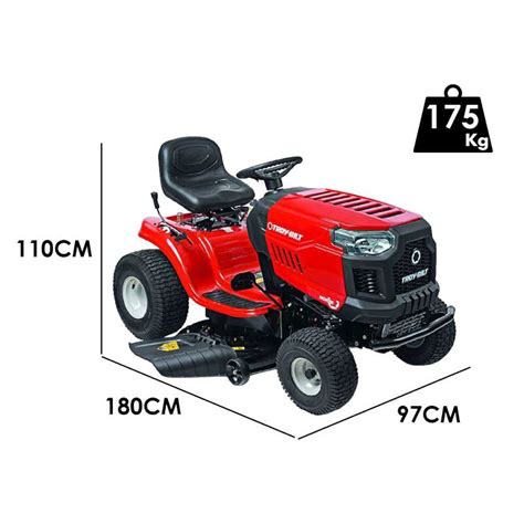 Troy Bilt Tondeuse autoportée Horse éjection latérale 107T S 107CM