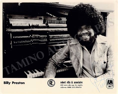 Billy Preston Autograph Photograph Tamino