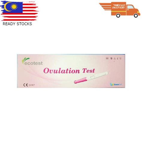 Ovulation Test Strip Opk 1 Strip Ecotest Most Reliable Test Kit