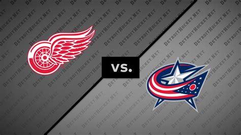 Ssotd Red Wings Vs Blue Jackets 1 14 2023 Detroithockey