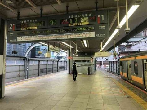 【東京駅】東北新幹線から中央線への乗り換えルート