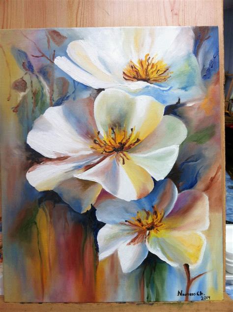 Next Painting Oil Painting Flowers Floral Painting Watercolor