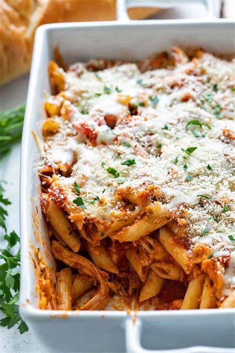 Easy Chicken Parmesan Casserole | The Blond Cook