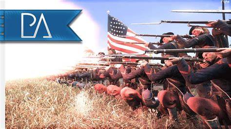 EPIC 150 MAN LINE BATTLE: CIVIL WAR BATTLE - War of Rights (Huge Event ...