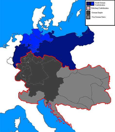 Austrian Germany Southern Germany Unified Under Austria Imaginarymaps