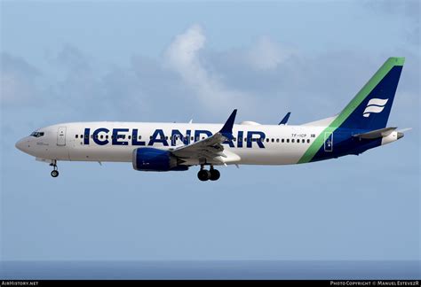 Aircraft Photo Of TF ICP Boeing 737 8 Max 8 Icelandair AirHistory