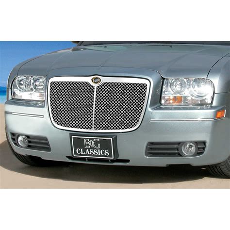 Eandg Classics 2005 2010 Chrysler 300 300c Grille Heavy Mesh Grille W Center Bar 1099 0104 05cb