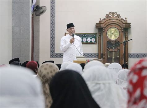 Safari Ramadhan Ke Koto Anau Gubernur Mahyeldi Minta Tak Ada Lagi