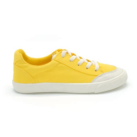 Solid Color Women Vulcanized Shoes Lace Up Casual Shoes China Women