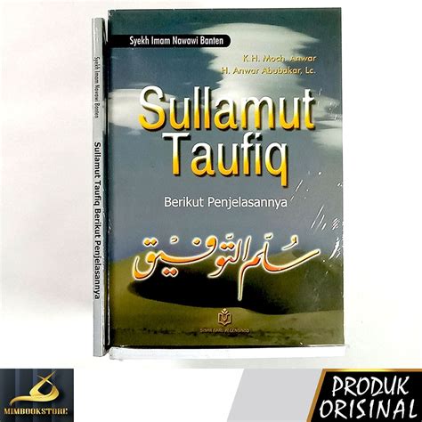 Jual Buku Sullamut Taufiq Syekh Imam Nawawi Banten Kertas Hvs