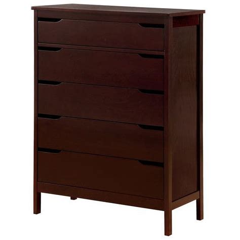 Angel Line Lauren Drawer Chest Espresso Walmart