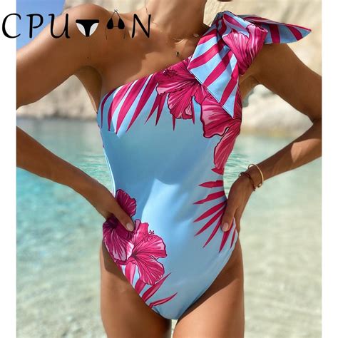 CPUTAN Bikini Con Estampado De Flores En 3D Para Mujer Ba Ador Sexy De