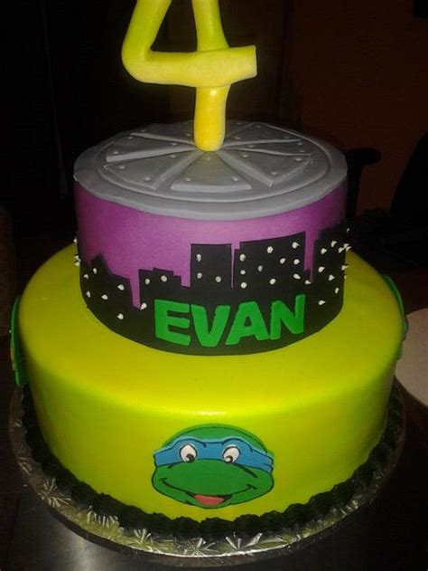 TMNT Cake - Decorated Cake by Rosa - CakesDecor