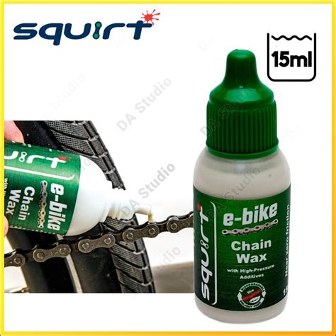 Смазка цепи велосипеда парафиновая Squirt e-bike 15мл / Велосмазка ...